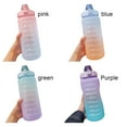 thumbnail image 3 of CNKOO Water Bottle Drinking Bottles Large-Capacity Gradient Color Portable Outdoor Leakproof With Straw 2L, 3 of 15