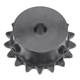 thumbnail image 1 of Uxcell Pignon de Chaîne en Acier au Carbone avec Vis 6mm, 1 of 6
