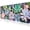 Xl-17, variant on Pink Cherry Blossom Japanese Large Mouse Pad, Desk Mat Computer Keyboard Pad Non-Slip Rubber Base Waterproof with Stitched Edges for Laptop Gaming, Office & Home 31.5 x 11.8 Inch
