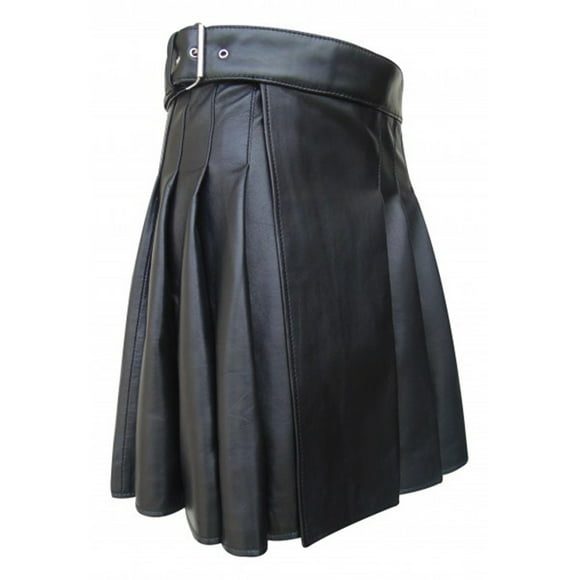 Levmjia Womens Dresses Skirts Plus Size Sale Casual Men's Scottish Holiday Skirt Men's Punk Leather Pleated Skirt