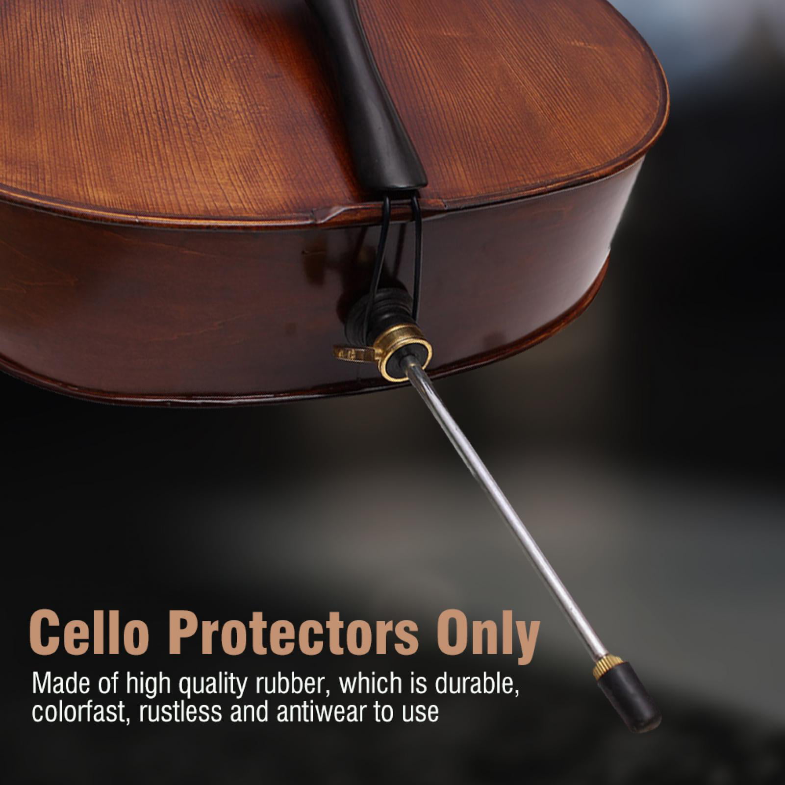 Portable Cello Endpin Rubber Tip Cello Protector Replacement Musical Instrument for Cello Cello Lovers 