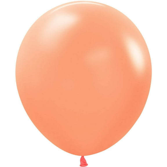 18 inch Sempertex Neon Orange Latex Balloons (25 Pack) - Party Supplies Decorations
