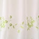 thumbnail image 3 of Niveles de ventana bordados Zulema Cortinas de Cocina Café Verde 45x120cm, 3 of 7