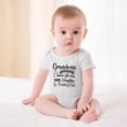 thumbnail image 2 of Grandma You Gotta Come Get Your Daughter - Baby Clothes - Funny Newborn Bodysuit Outfits for Boys And Girls White-style-1 18months, 2 of 7