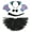 Black/Blue, variant on Petitebelle Cat Headband Bowtie Tail Gloves Tutu 5pc Costume (Black/White, 1-5 Years)