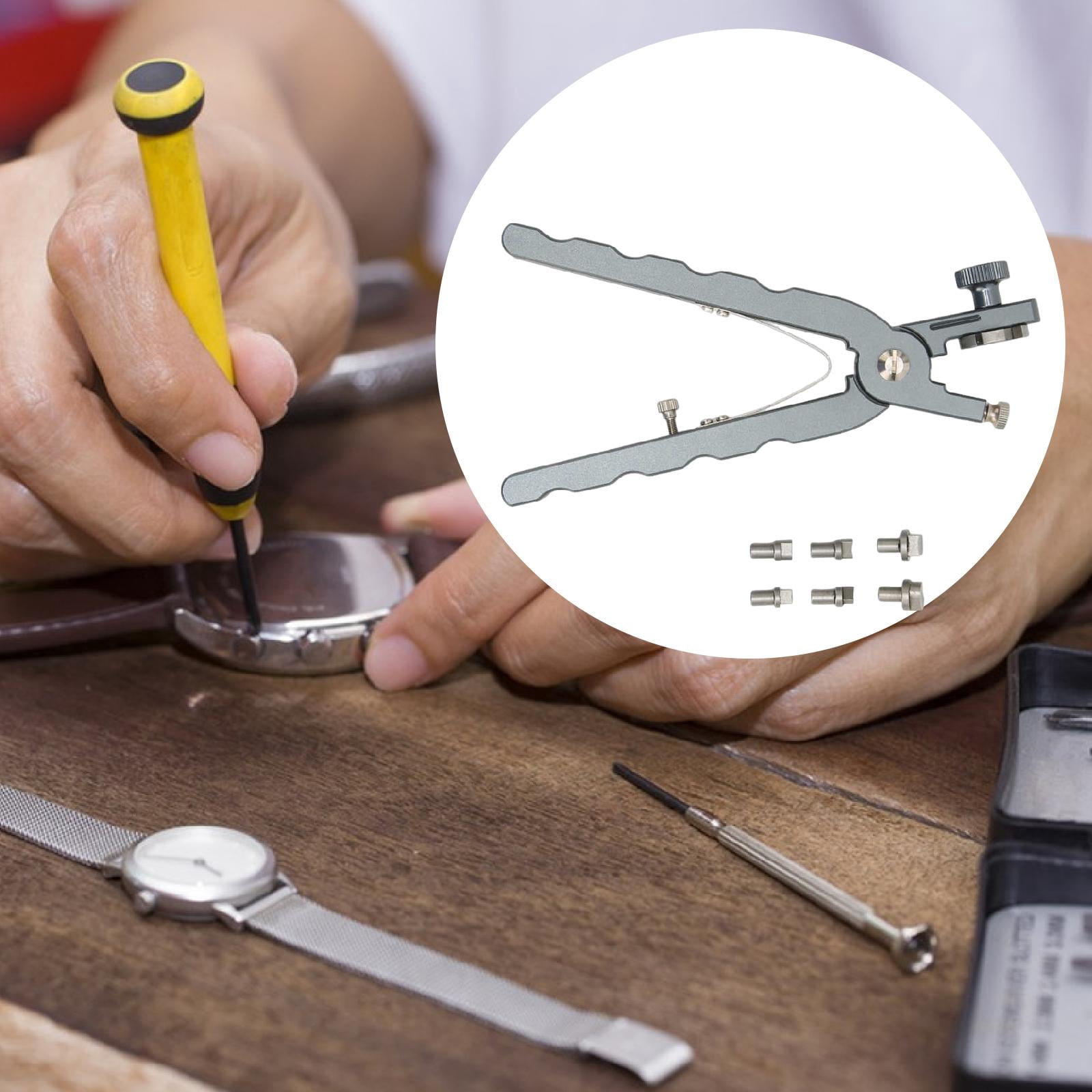FVDPWYE Leather Watch Bracelet Cutting Plier Lightweight Easy to Use Metal Hand Tool