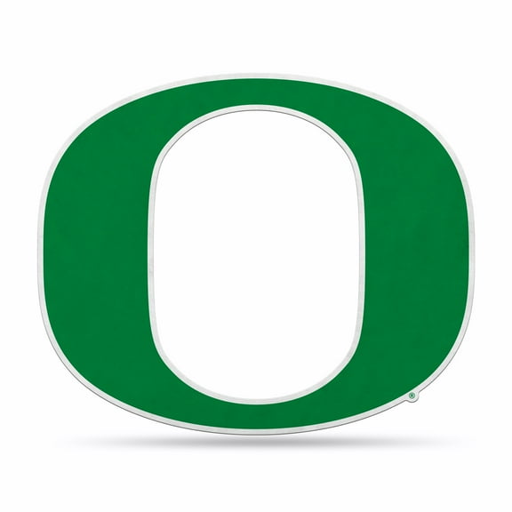 OREGON UNIVERSITY SHAPE CUT PRIMARY LOGO PENNANT WITH HEADER CARD