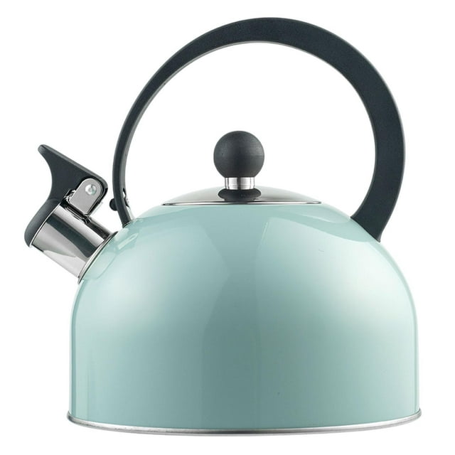Hervidor de té con , tetera multifuncional de gran capacidad de acero inoxidable de 2,5 L, hervidor de agua para Camping, hogar,