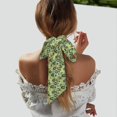 thumbnail image 5 of Wukai Cute Panda Bear In Greenery Forest Print Hair Scarf for Women Fashion Silky Satin Headscarf Wrap Breathable Lightweight Neck Scarves For Handbag Accessories, 5 of 6