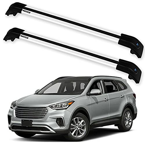 OCPTY Porte-Bagages Croisé pour Hyundai Santa Fe 2013-2017