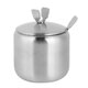thumbnail image 3 of Tarros de Especias Giratorios de Acero inoxidable, Bote para sal y Especias, Cuatro Botellas de Condimentos, Tapa Para Cuchara, Organización de Cocina, Bote para Condimentos,, 3 of 7