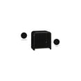 thumbnail image 2 of Meridian Furniture Fluted Black Night Stand, 2 of 11