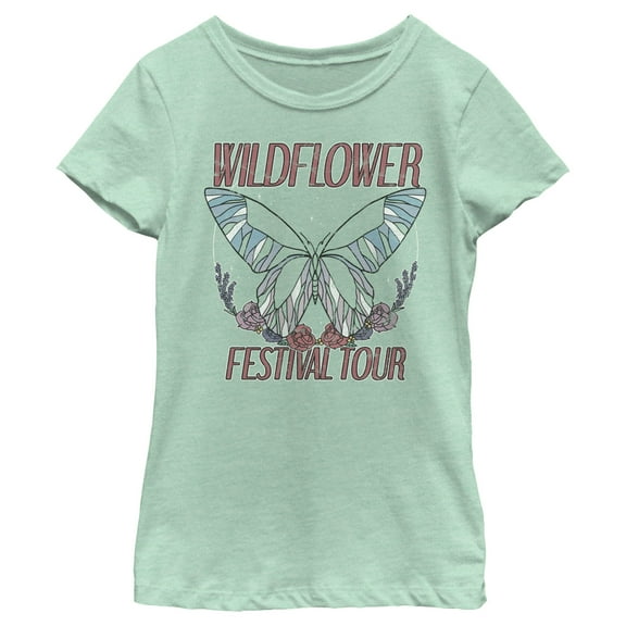 Girl's Lost Gods Wildflower Festival Tour Graphic T-Shirt