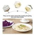 thumbnail image 1 of OULII Microwave Heating Plate for Home Use Safe and Plastic White 5 Pieces, 1 of 8