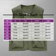 thumbnail image 3 of hotojiny Men's Cargo Vest Lightweight Zip up Sleeveless Travel Vest with Multi-pockets Outdoor Hiking Fishing Outwear, 3 of 4