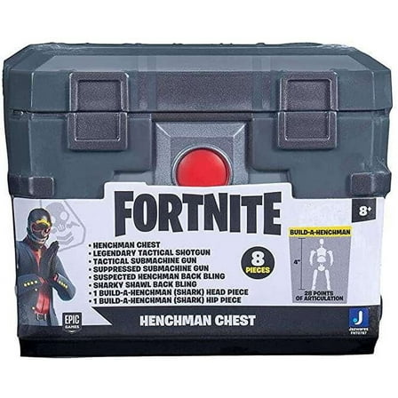 Fortnite Shark Style Henchman Chest - Head & Hip Pieces