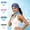 Green, variant on Cooling Neck Wrap Reusable Ice Bandana Lightweight Summer Cold Relief Scarf for Women Men Outdoor Sports