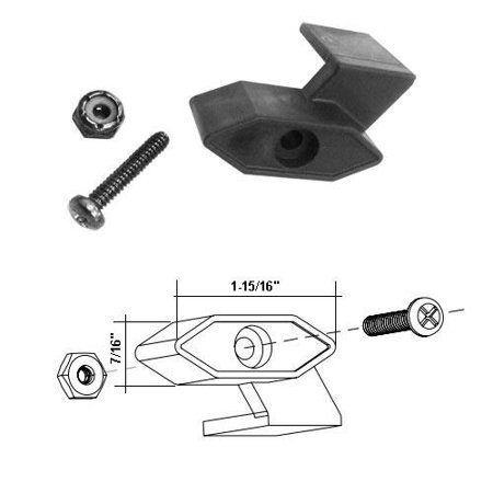 Neo Angle Shower Unit - Shower Door Travel Latch Assembly for Neo Angle Shower Door Units