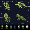 thumbnail image 5 of YSITIAN Tiger Lion Eagle Dragon Best Toy Gifts 3D Dragon Night Light for Boys Girls Kids Children Baby F1116-397, 5 of 7