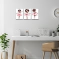 thumbnail image 4 of ZHONGYUTONG Ballerina Pictures Wall Art Ballet Canvas Little Girl Pictures Dancer Art Prints 3 Piece Pink Decor for Girls Room Bedroom (20.00" x 28.00" x 3PCS), 4 of 6