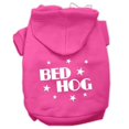 thumbnail image 1 of Bed Hog Screen Printed Pet Hoodies Bright Pink Size Med (12), 1 of 1