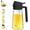 Black, variant on Kitchen Maiden 2 in 1 Oil Dispenser, 16oz / 470ml Oil Dispenser Bottle Spray and Pour with Nozzle, Auto Flip Cap 2 in 1 Oil Dispenser and Oil Sprayer for Cooking, Salad, Barbecue (1Pcs Black)