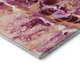 thumbnail image 4 of Addison Rugs Mayfield Washable Contemporary Abstract Berry Runner Rug, 2'3" x 7'6", 4 of 5