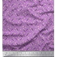 thumbnail image 1 of Soimoi Poly Georgette Fabric Baseball Sports Fabric Prints by Yard 42 Inch Wide, 1 of 3