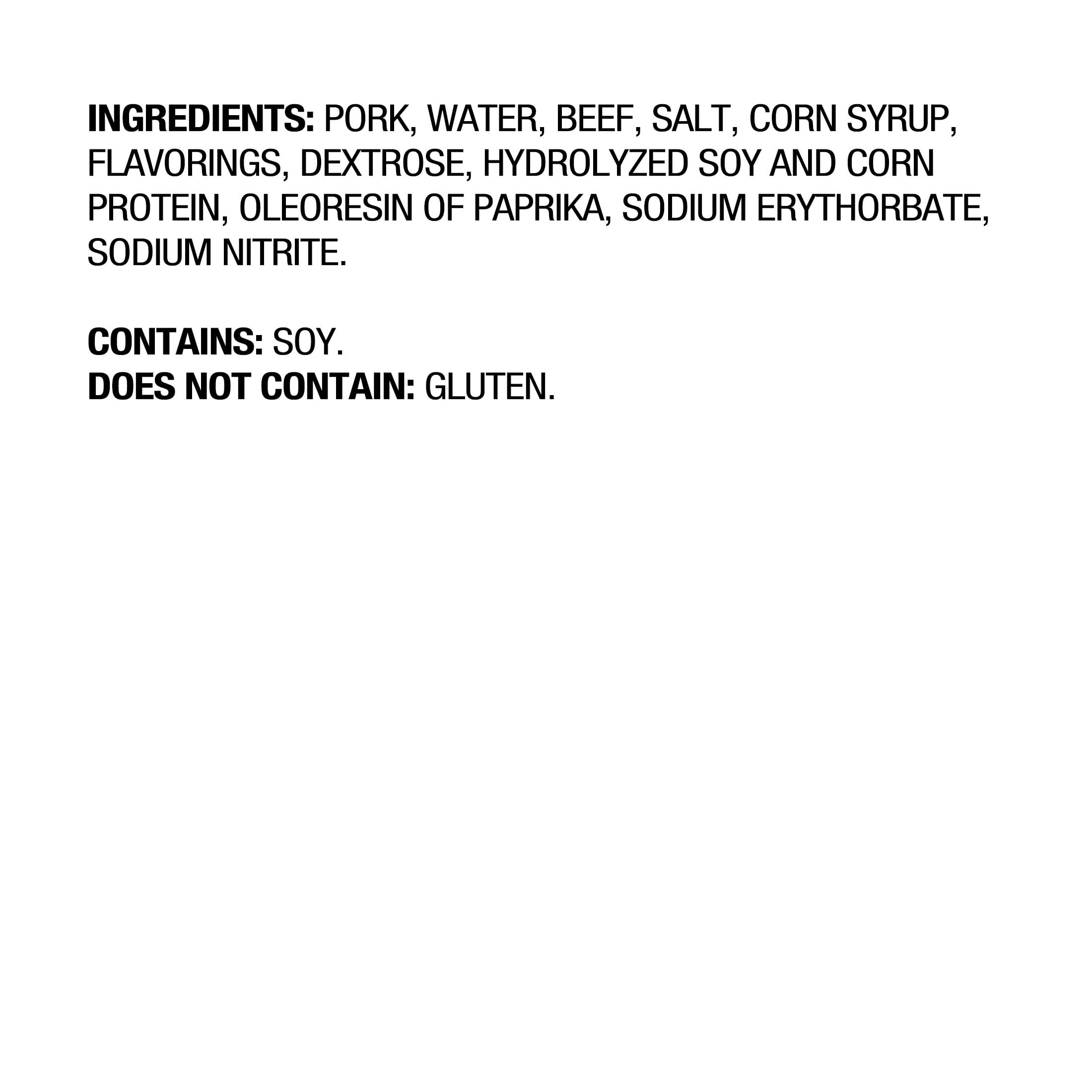 Sahlen’s Skinless Pork & Beef Hot Dogs, 1 lb Package
