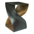 thumbnail image 3 of Moe's Home Collection Twist Accent Table Black, 3 of 4