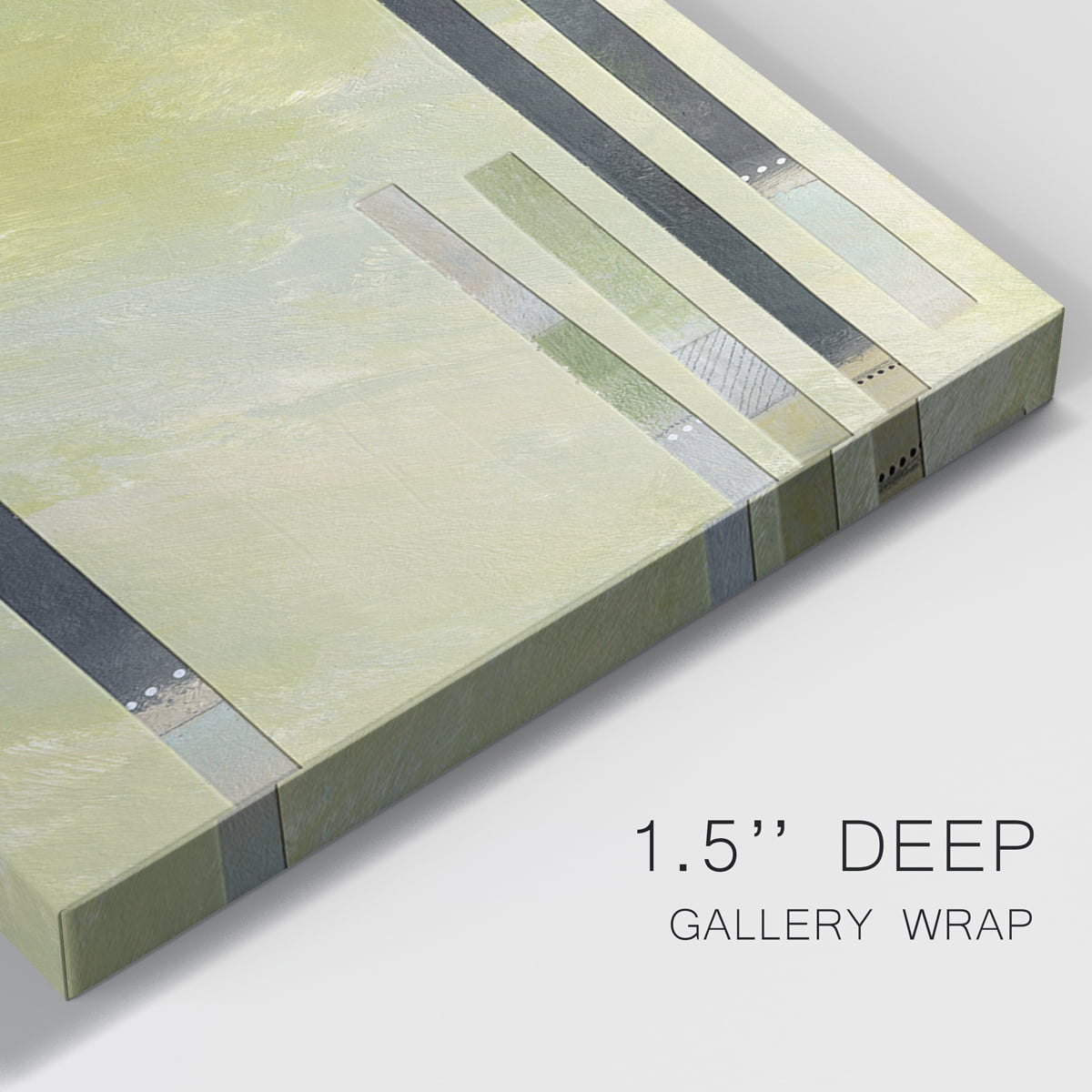 Neutral Assemblage I Premium Gallery Wrapped Canvas - Ready to Hang - 8 x 12 Each