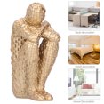 thumbnail image 4 of Abstract Sculpture, Exquisite Thinking Man Statue, Modern Style Simple Crafts Kitchen For Hallway Red,White,Black,Gold, 4 of 8
