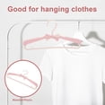 thumbnail image 2 of 5pcs Infant Clothes Hangers Kids Clothes Drying Racks Baby Clothes Hangers for Home Clothes Shop, 2 of 8