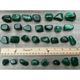 thumbnail image 5 of 5 Pcs Malachite Tumbled Stones, Polished Natural Malachite Gemstone, Malachite Healing Crystals (Malachite), 5 of 8