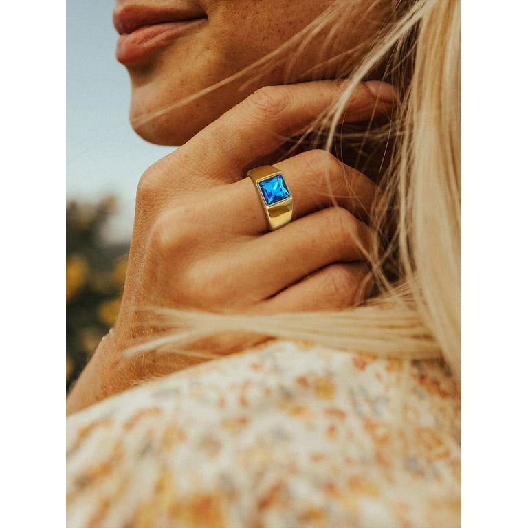 Gold plated hotsell pinky ring