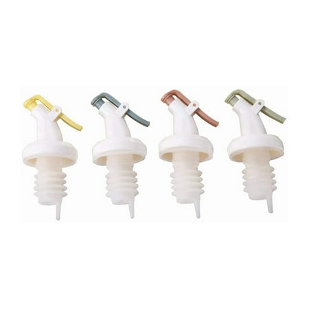 

Kitchen 2PC Olive Oil Bottle Mouth Bottle Stopper Dispenser Pourer Flip Top Stopper Kitchen Tool Oil Pourer Cookware Sets