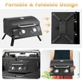 thumbnail image 4 of Furnibear 2 Burner Portable Propane Gas Grill, Black, 4 of 6