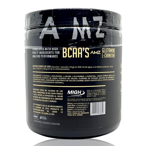 l carnitina y glutamina BulkSupplements L-Glutamina 17.64 oz + L-Carnitina 8.82 oz Bundle : Salud Hogar En AMZ Nutrition, combinamos el