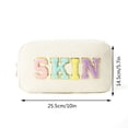 thumbnail image 5 of Under $1 Pencil Case, Letter Print Portable Large Capacity Stationery Bag, Versatile Pen Pouch for College Office by PALIFEUR, 5 of 5