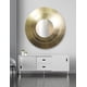 thumbnail image 2 of Espejo Decorativo De Pared Circular; Hoja de oro Dii Frame EDFMFO23, 2 of 4