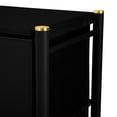 thumbnail image 6 of Simplify Adult 4 Drawer Luxury Dresser in Black, 6 of 7