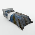 thumbnail image 3 of Ambesonne Scenery Bedding Set 4 Pcs, Clouds Morning Scene, Queen, Blue Brown, 3 of 3