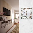 thumbnail image 5 of Yayeee Rocker Switch Wall Plate 1-Gang 4.6"x2.9" Home Decorative Outlet Cover, Brown Christmas House, 5 of 6