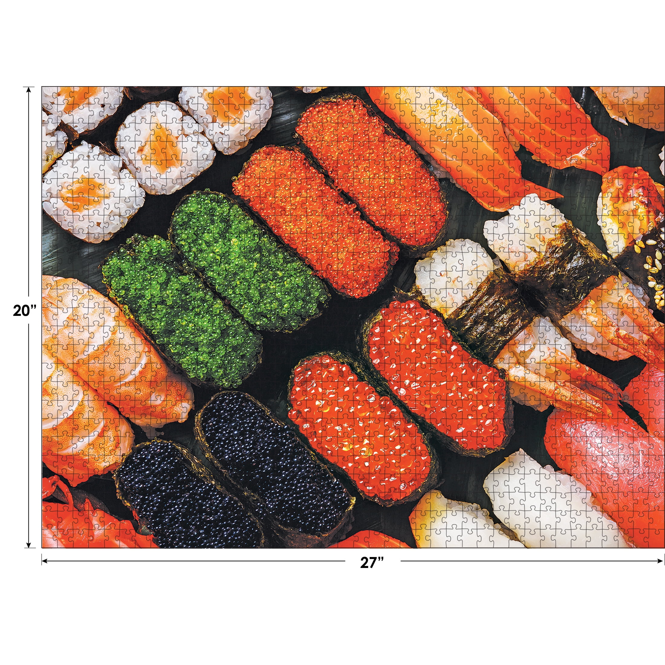 Roseart Colorluxe 1000 Piece Super Sushi Jigsaw Puzzle