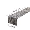 thumbnail image 3 of Uuiauoio Table Runner Dresser Scarves, Texture Abstract Kitchen Art Dining Farmhouse Table Runners, Washable Non-Slip Rectangle Coffe Table Runner Setting Party Wedding Holiday Decor, 3 of 6