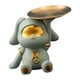 thumbnail image 2 of Estatua moderna de conejo con Bandeja de almacenamiento Sunnimix verde, 2 of 8