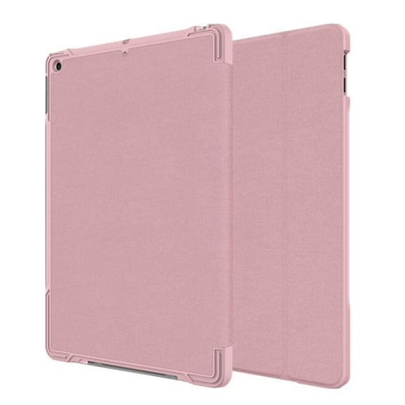 Rome Tech for iPad (8th Gen) / iPad 10.2 Tablet Heavy Duty Folio Case Slim - Pink