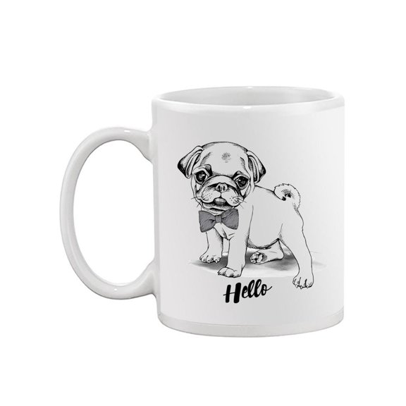 Hello Pug Mug -Image by Shutterstock,