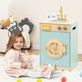 thumbnail image 4 of Infans Kids Washer Playset with Laundry Detergent & Hand Sanitizer Rotating Wheel, 4 of 7