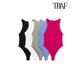 thumbnail image 2 of TRAF-body ajustado con cuello Halter para Mujer, sin mangas con botones a presión traje Sexy, moda femenina, 2 of 4